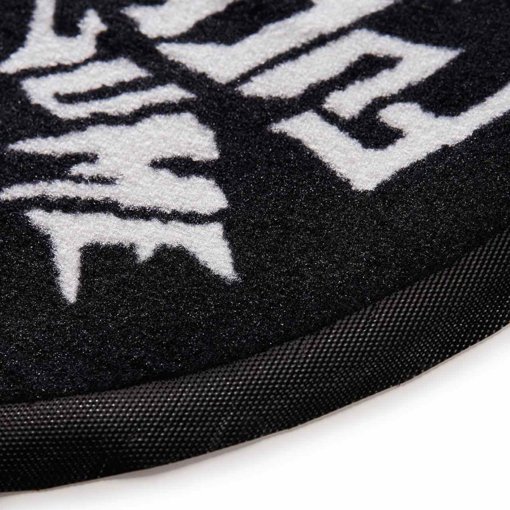 Tapete fucking awesome spiral rug knitted (black) - Versus Skate Store