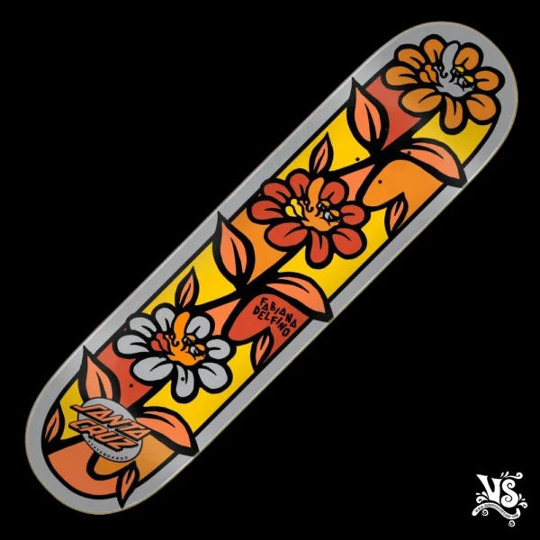 Tabla Enjoi Delfino Flower Crew