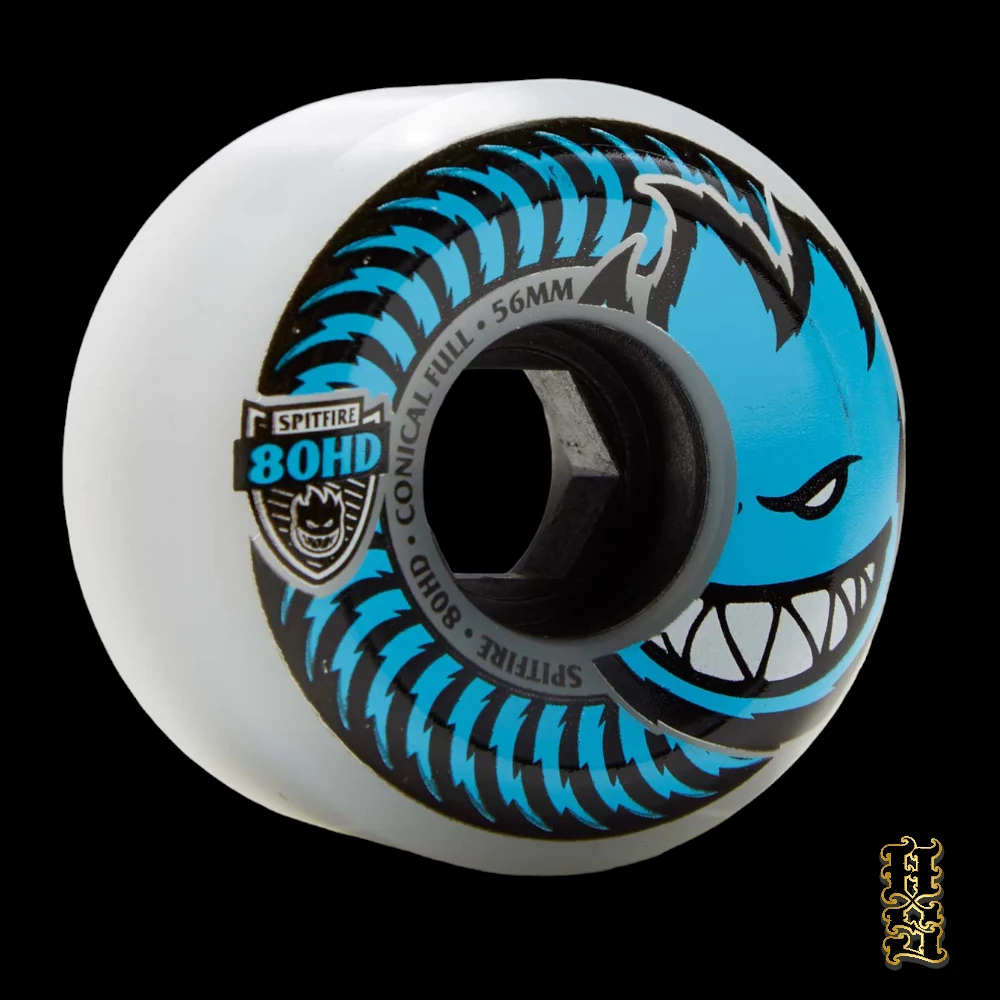 Ruedas Skate Spitfire Charger Conical Red 56mm 80HD