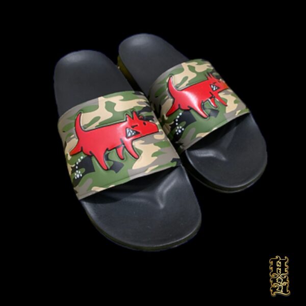 Sandalias Hey Dog Camo Verde