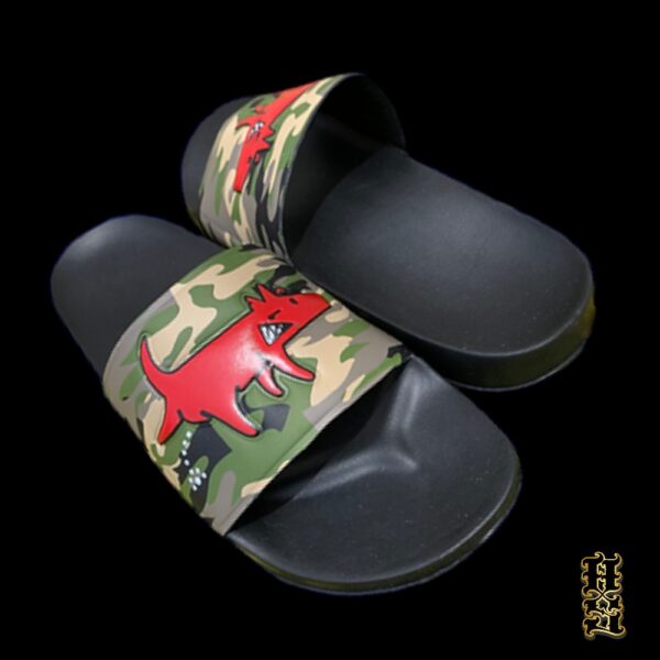 Sandalias Hey Dog Camo Verde - Imagen 3
