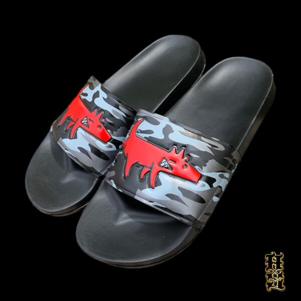 Sandalias Hey Dog Camo Gris