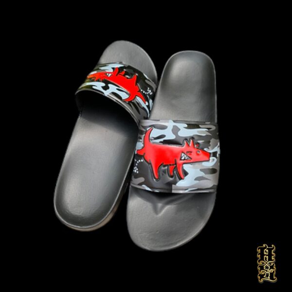 Sandalias Hey Dog Camo Gris - Imagen 2