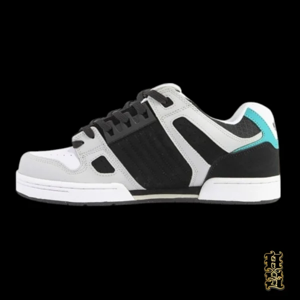 Tenis Dvs Celsius Black Charcoal White Turquoise - Imagen 2