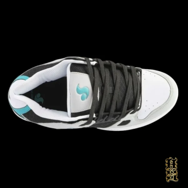 Tenis Dvs Celsius Black Charcoal White Turquoise - Imagen 4