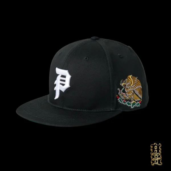 Gorra Primitive por vida snapback Negra