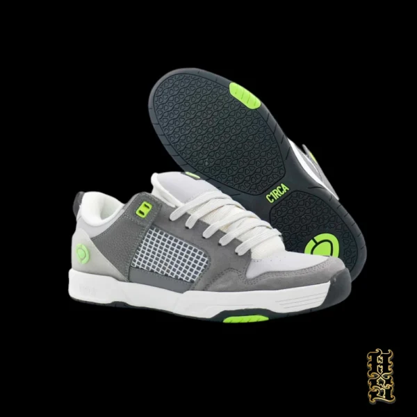 Tenis Circa Tave TT Grey Black/Lime Green - Imagen 2