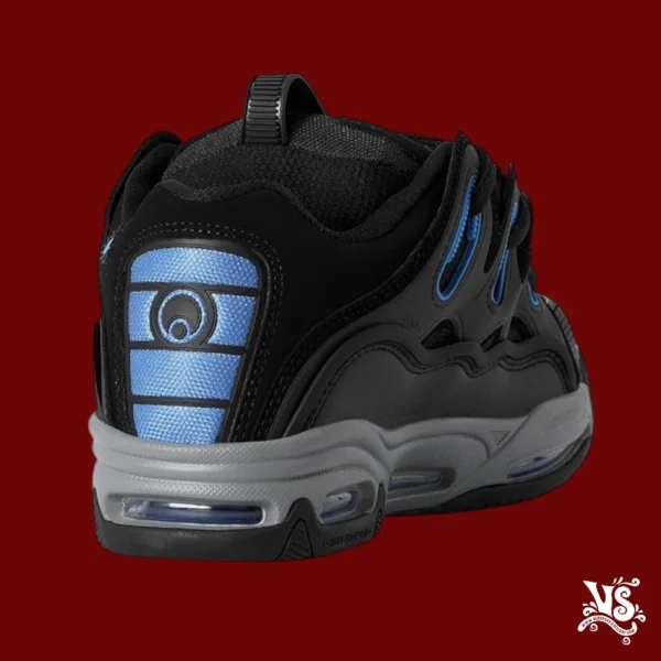 Tenis Osiris D3 2001 Black/Grey/Blue - Imagen 3