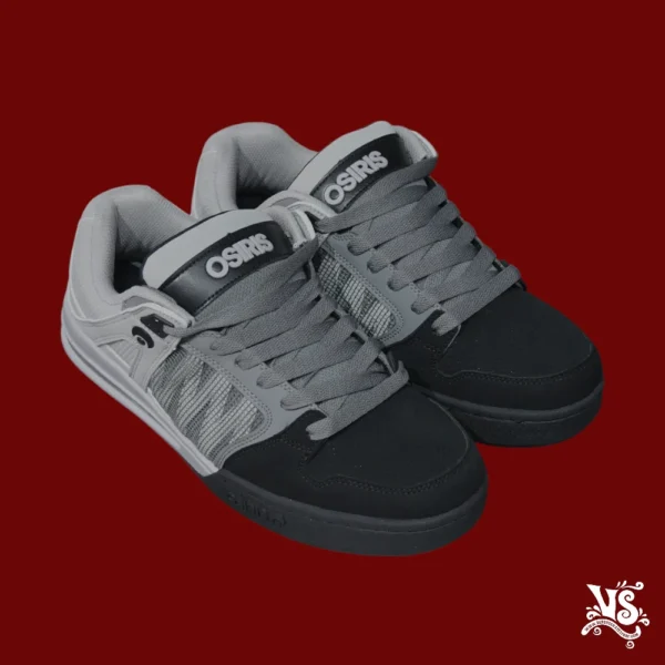Tenis Osiris Pixel Black/Charcoal/Grey - Imagen 3