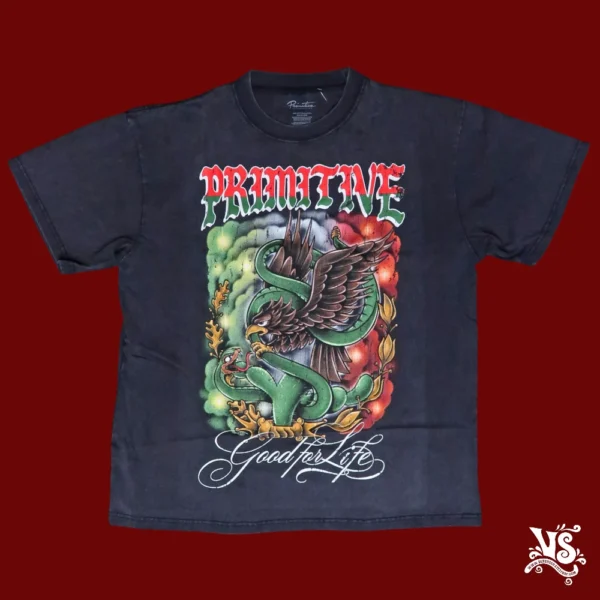 Playera Primitive Por Vida II Heavyweight