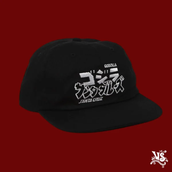 Gorra Santa Cruz x Godzilla Snapback black