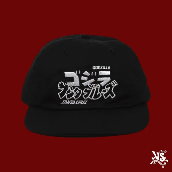Gorra Santa Cruz x Godzilla Snapback black - Imagen 3