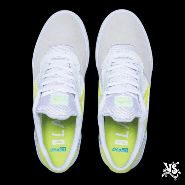 Tenis Lakai Cambridge White Suede - Imagen 3