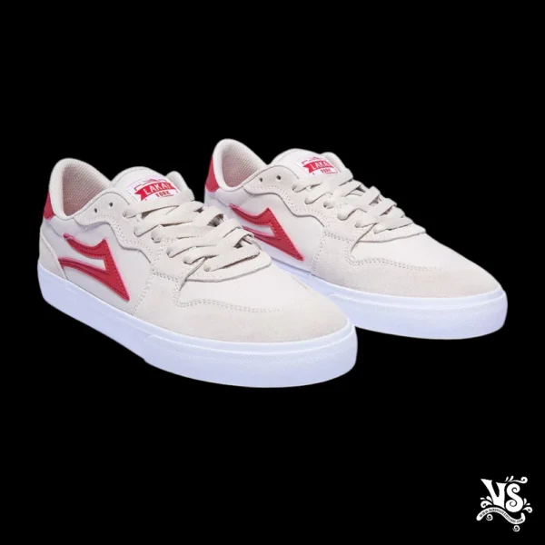 Tenis Lakai York White red - Imagen 2