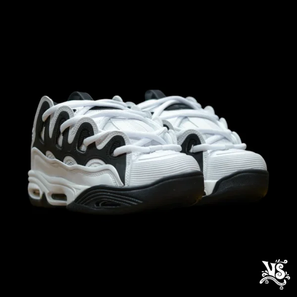 Tenis Osiris D3 2001 White/White/Black - Imagen 3