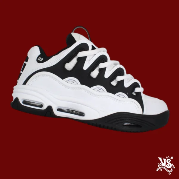 Tenis Osiris D3 2001 White/White/Black