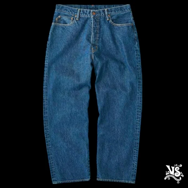 Baggy FTC Emb Mid Wash