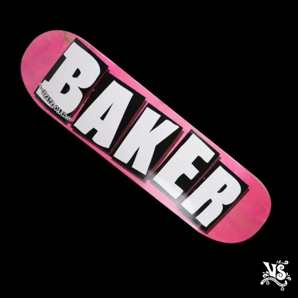 Tabla Baker Skateboard Deck Logo Veneers B2 Pink