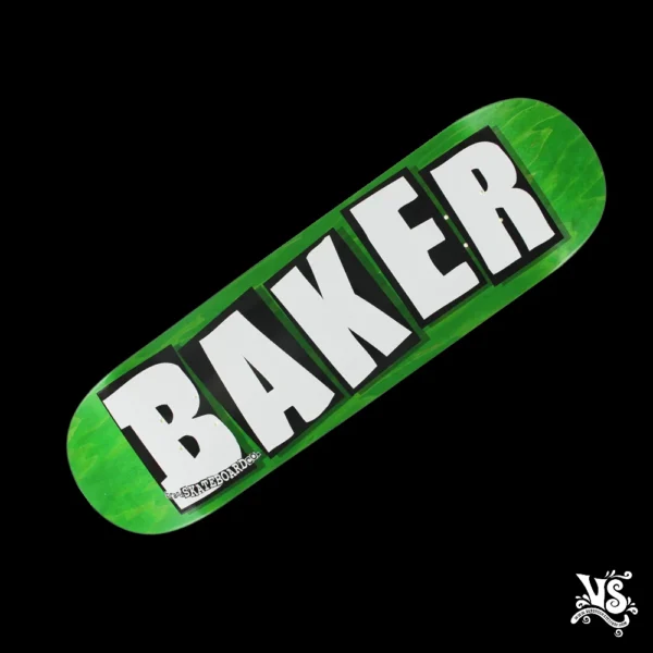 Tabla Baker Skateboards Brand Logo Veneer Green