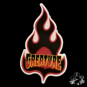 Sticker Creature Flama roja