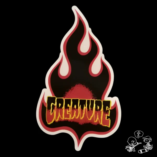 Sticker Creature Flama roja