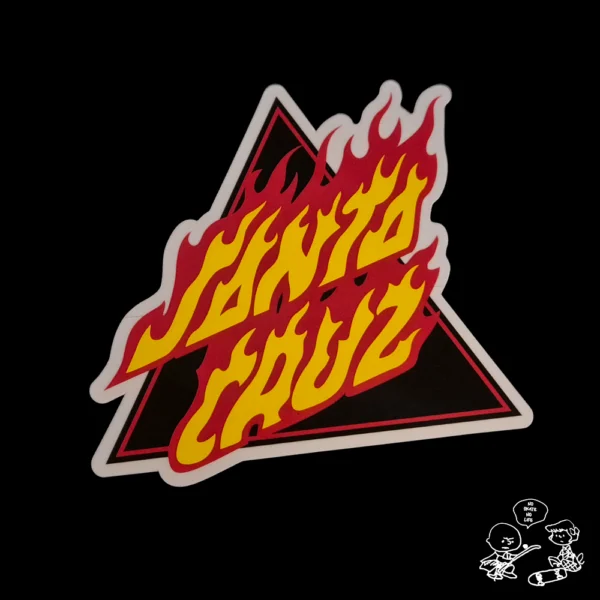 Sticker Santa Cruz triangulo