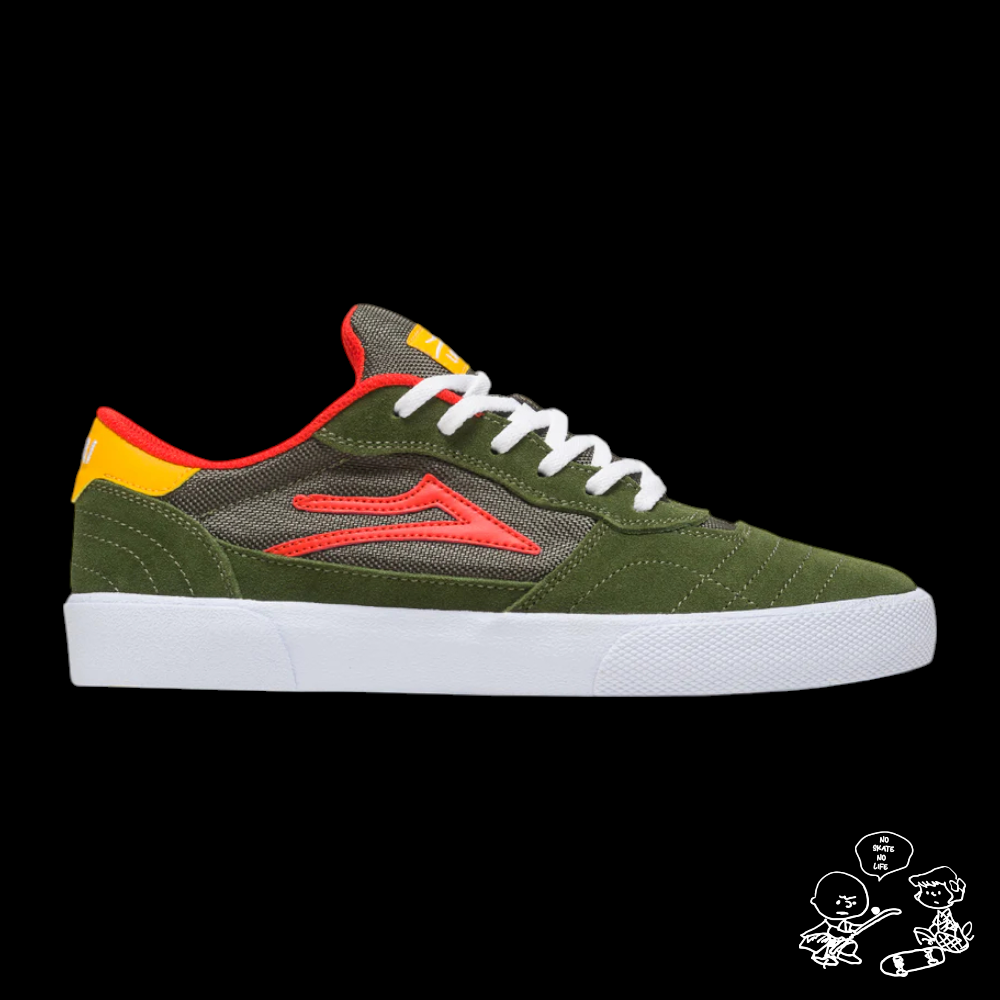 Tenis Lakai Cambridge Olive Yellow
