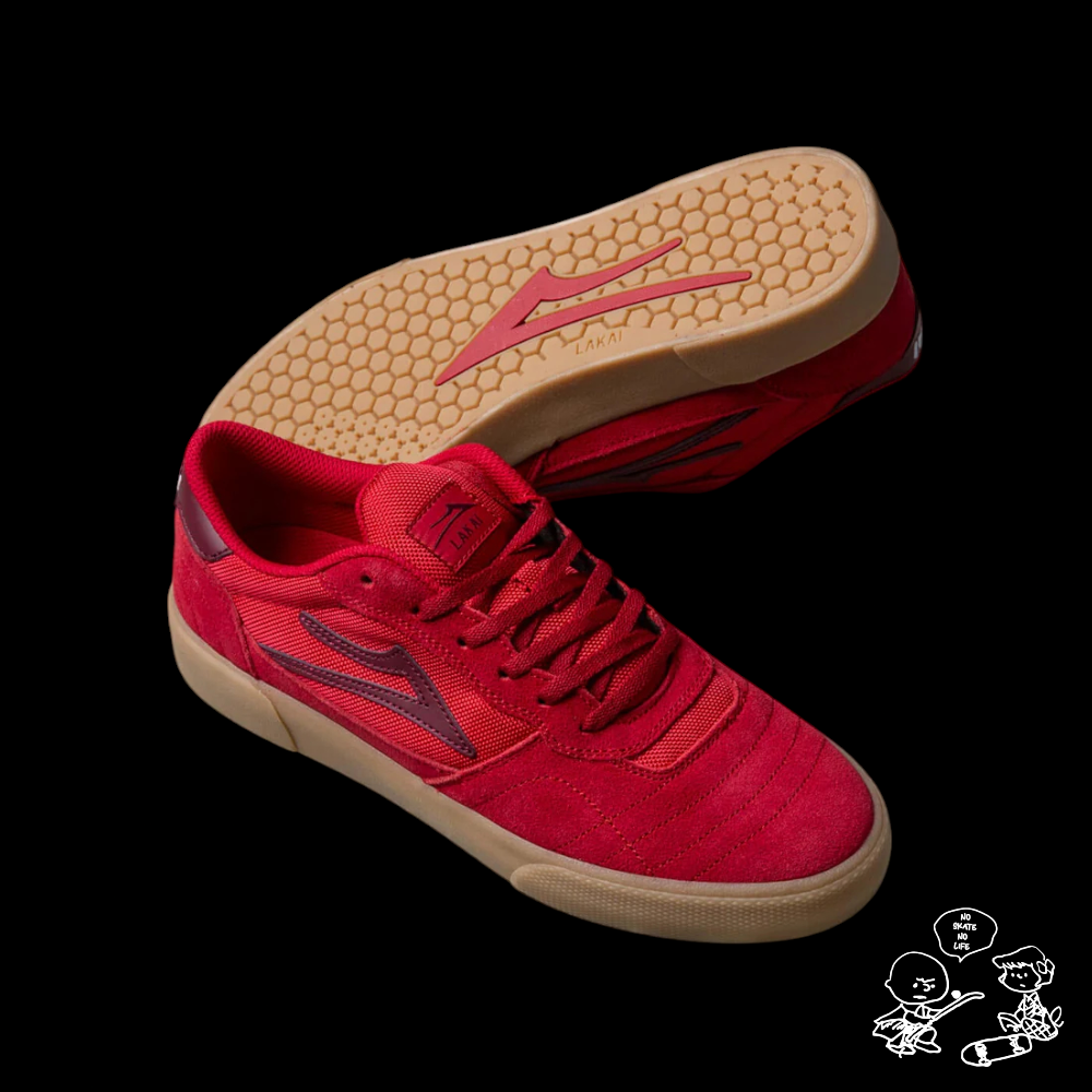 Tenis Lakai Cambridge Burbundy red - Imagen 3