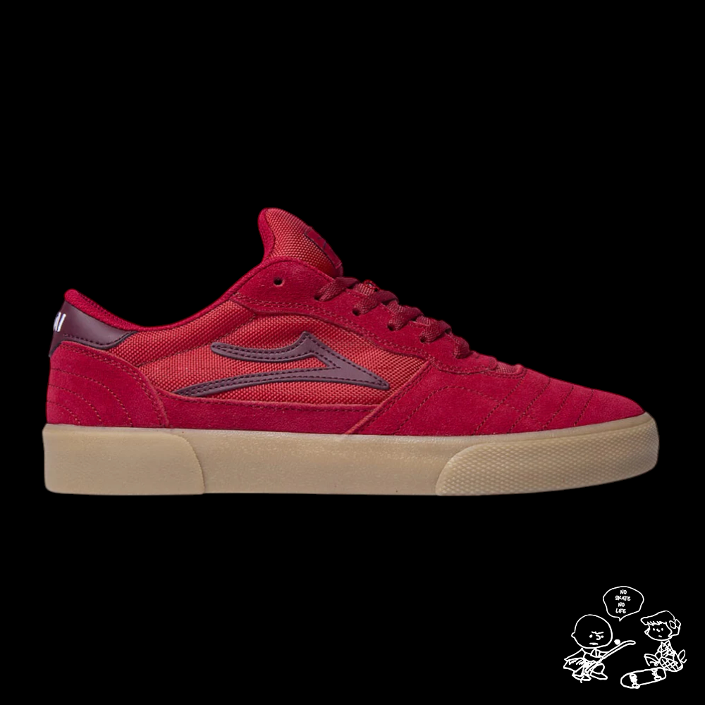 Tenis Lakai Cambridge Burbundy red