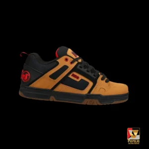 Tenis Dvs Comanche Tan Black Red
