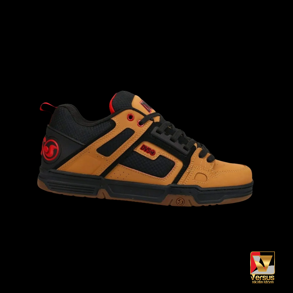 Tenis Dvs Comanche Tan Black Red