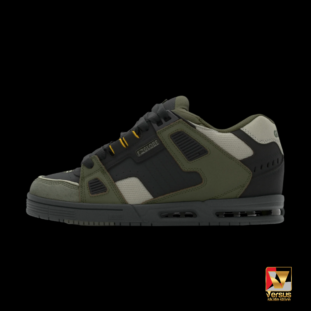 Tenis Globe Sabre black army - Imagen 3