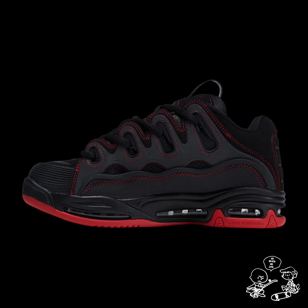 Tenis Osiris D3 2001 red - Imagen 2