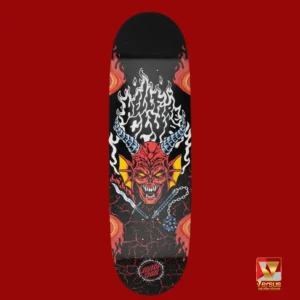 Tabla Santa Cruz x Stranger Things Hellfire Club Flames