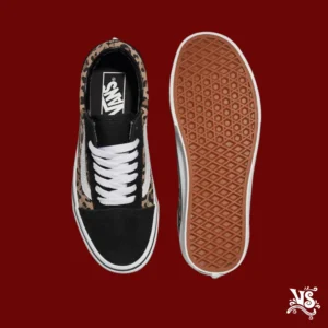 Tenis Vans Old Skool Animalier Black